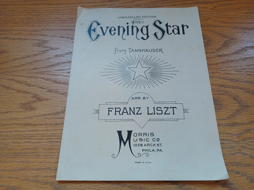 Evening star tannhauser franz - tannhauser,