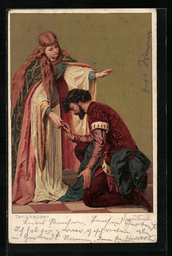 Szene aus dem tannhäuser - szene,