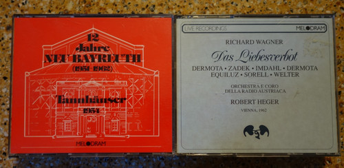 Wagner live recordings - wagner,