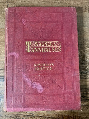 Wagner tannhauser novello - wagner,
