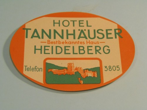 Hotel tannhauser heidelberg - hotel,
